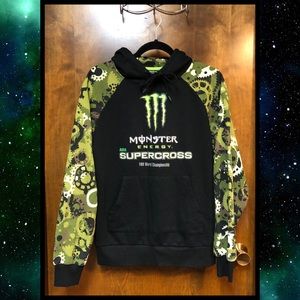 Monsters Energy Hoodie Sweatshirt NWOT